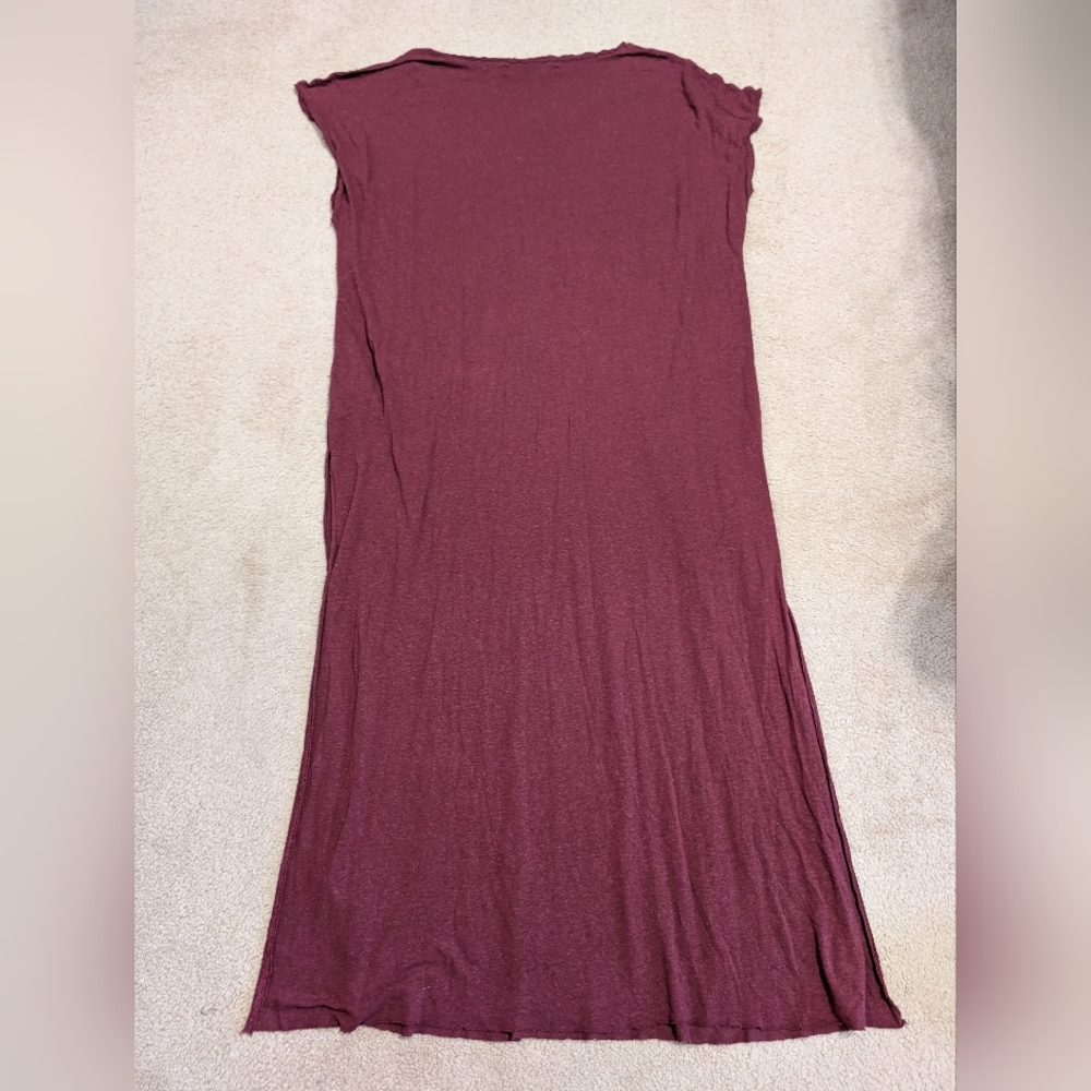Free People Burgundy Swim Coverup